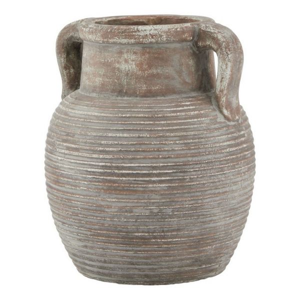 Siena Amphora Pot - Ceramic - L23 x W23 x H27 cm - Brown