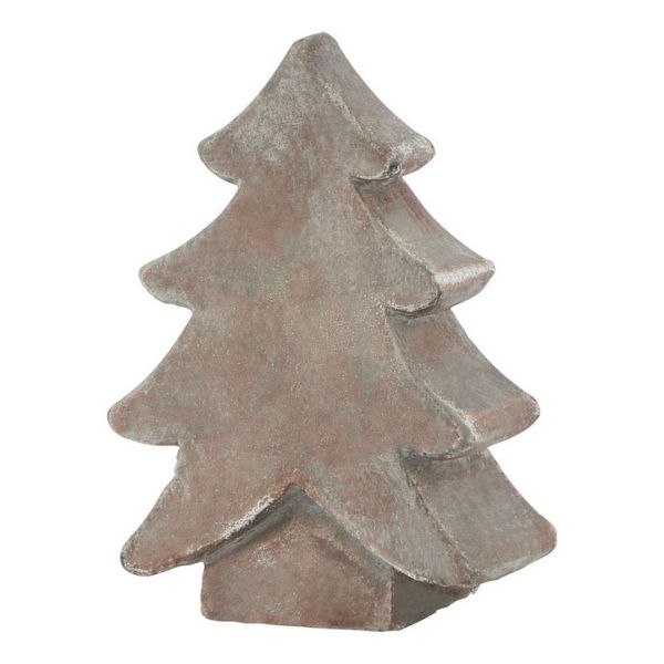 Siena Small Christmas Tree - Ceramic - L5 x W12 x H17 cm - Brown