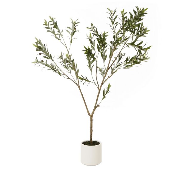 Apulia Olive Tree Pot 180 Cm - Plastic - Height 180 cm