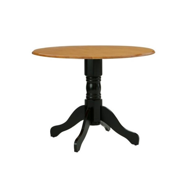 Vermont Oakland Table - Wood/Synthetic - L100 x W100 x H76 cm - Black