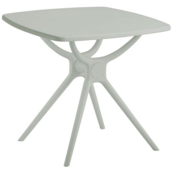 Alto French Table - Plastic - L80 x W80 x H73 cm - Green