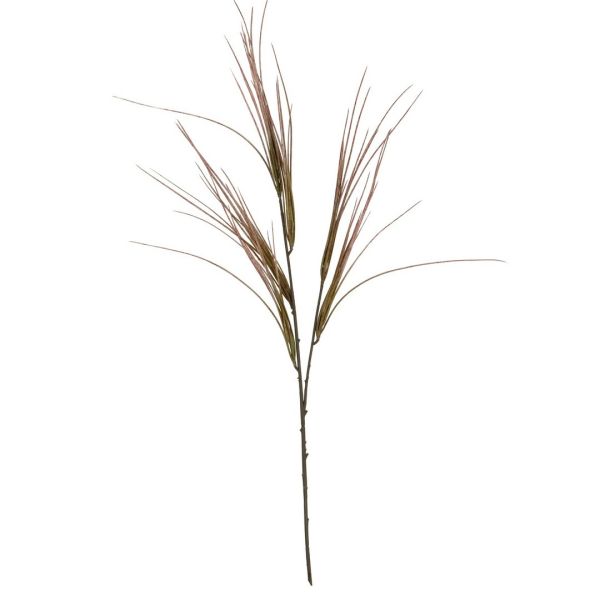 Brome Grass Spray Artificial Flower - Plastic - L22 x W15 x H104 cm - Green