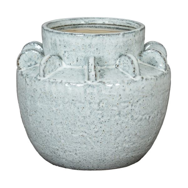 Dara Medium Hydria Vase - Ceramic - L23 x W23 x H22 cm - White