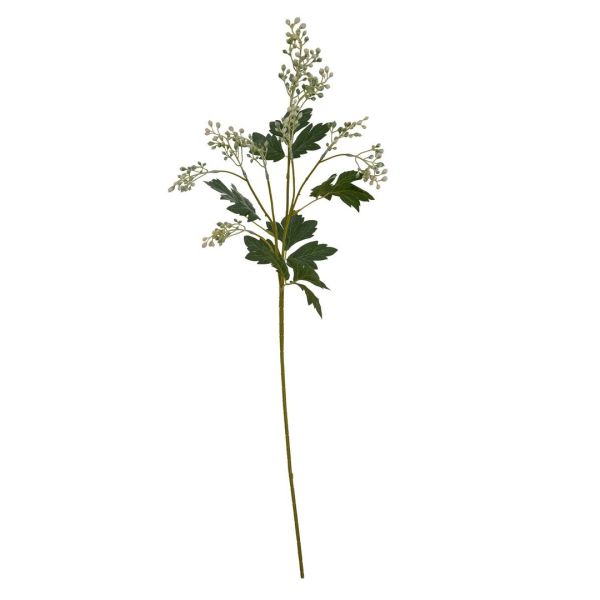 Milk Thistle Bud Spray Artificial Flower - Plastic - L20 x W20 x H76 cm - Green