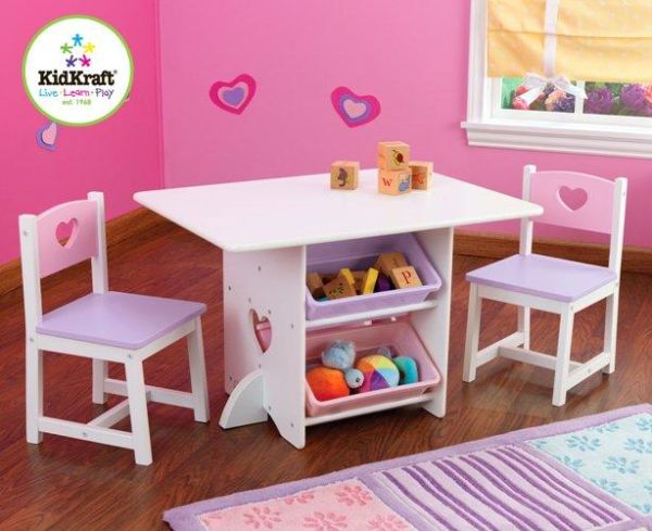 Kidkraft star table and deals chair set