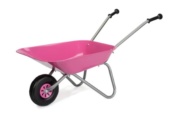 Child's Wheelbarrow - Metal - L80 x W38 x H41 cm - Pink