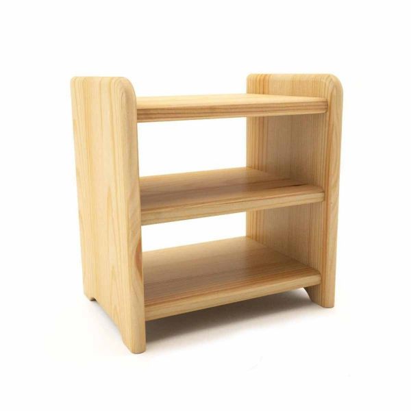 Bedside Cabinet B5 - Wood - L29 x W40 x H42 cm - Pine