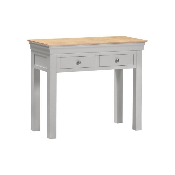 Bordeaux Indoor Console Table - L43 x W98 x H81 cm - Pebble Grey/Oak