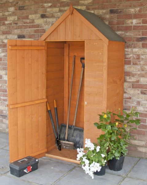 3 x 2 Feet Tall Tool Store Garden Shed - Dip Treated