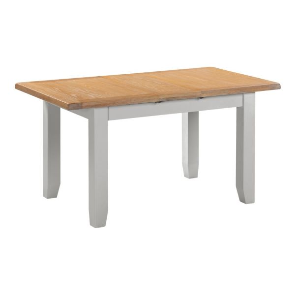 Windsor Extending Dining Table - Pebble Grey/Oak