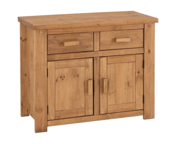 Tortilla 2 Door 2 Drawer Sideboard - L46.5 x W102 x H83 cm - Distressed Waxed Pine