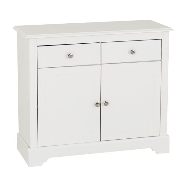 Stratford 2 Door 2 Drawer Sideboard - L38 x W93 x H80 cm - White