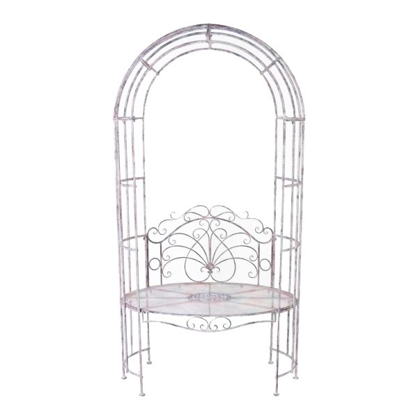 Arbour Bench - L105 x W64 x H202 cm - Antique Grey