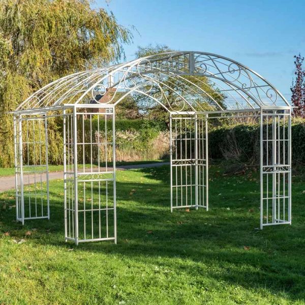 Marseille Gazebo - L402 x W306 x H282 cm - Cream