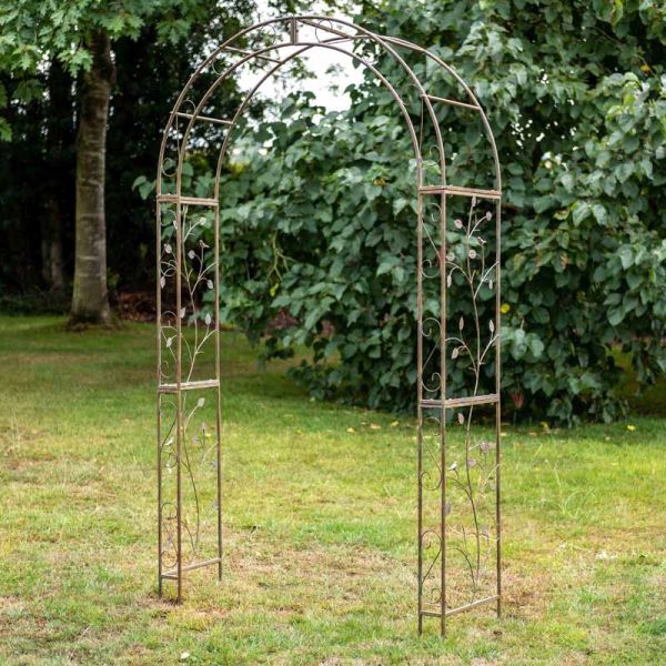 Woodland Arch - L122 x W40 x H220 cm - Rusty