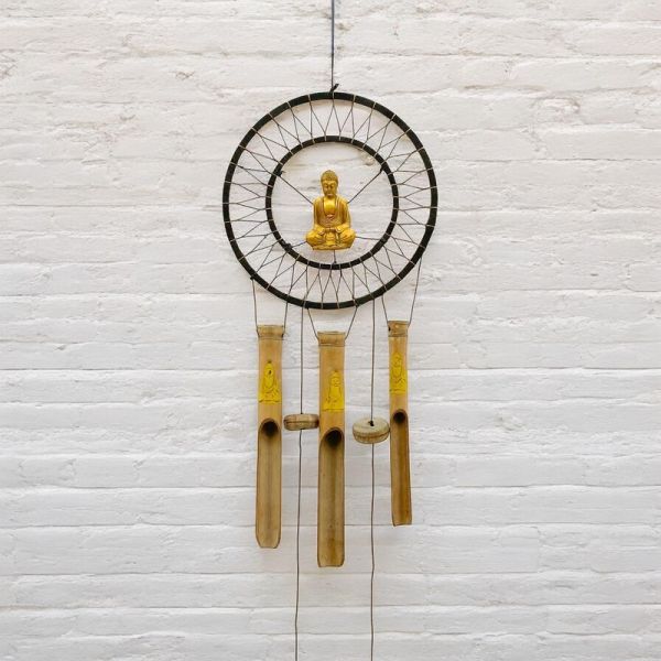 Buddha Dream Catcher Wind Chime - L3 x W30 x H50 cm