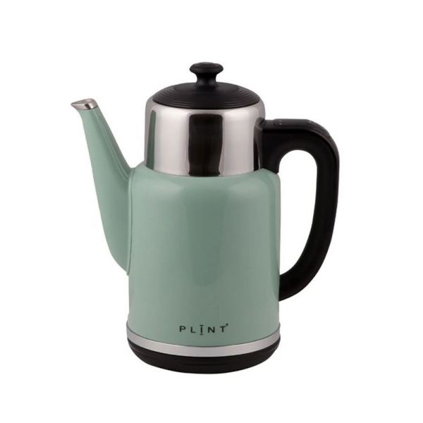 Kettles - Stainless Steel/Plastics - L15 x W22 x H27 cm - Leaf Green
