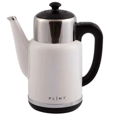 Kettles - Stainless Steel/Plastics - L15 x W15 x H27 cm - White