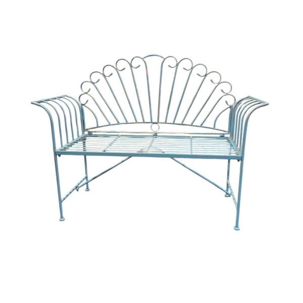 Garden Bench - Metal - L46 x W98 x H127 cm