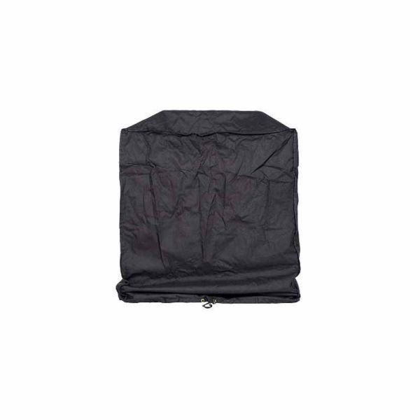 Premium Outdoor Fireplace Cover - PVC - L50 x W87 x H100 cm - Black