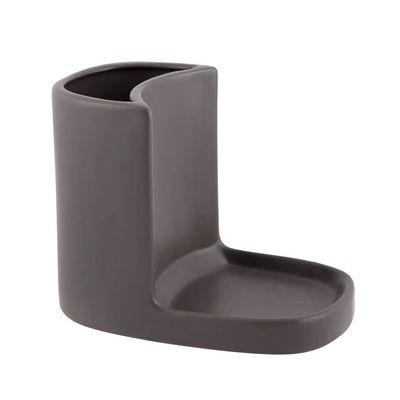 Utility Stand - Stoneware - L11 x W16 x H13 cm - Black