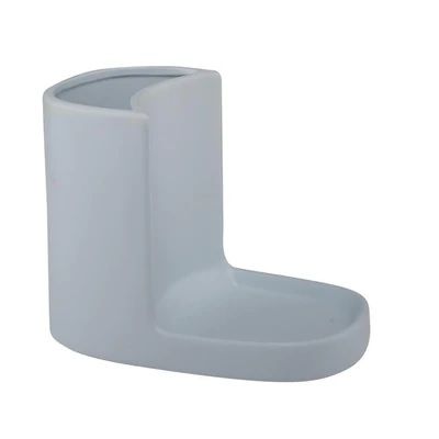 Utility Stand - Stoneware - L11 x W16 x H13 cm - Ice Blue