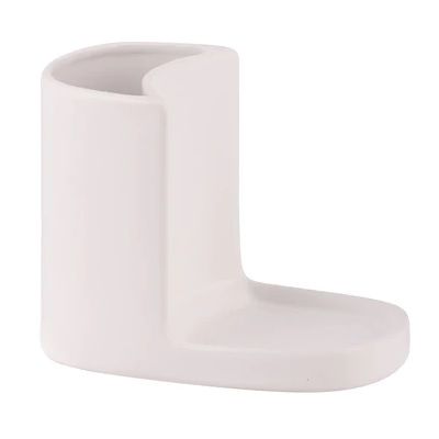 Utility Stand - Stoneware - L11 x W16 x H13 cm - White