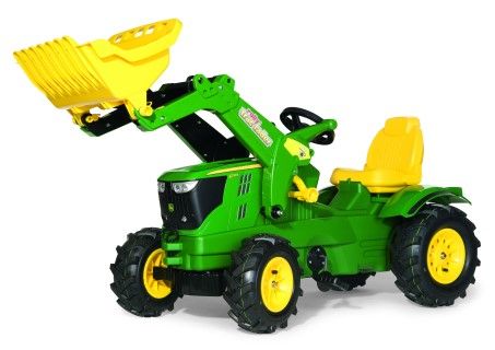 John Deere 6210R Tractor with Frontloader and Pneumatic Tyres