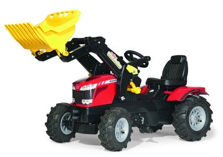 MF 8650 Tractor with Frontloader with Pneumatic Tyres