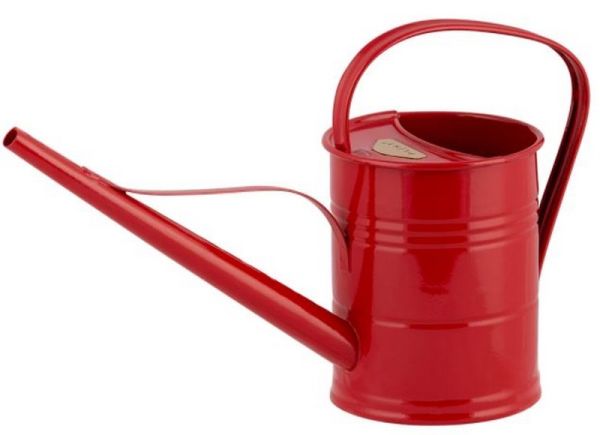 1.5L Watering Can - Metal - L39 x W10 x H22.5 cm - Red