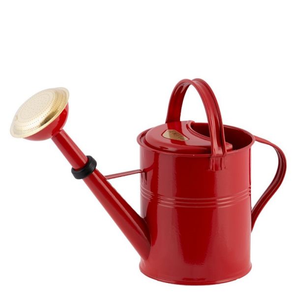 5L Watering Can - Metal - L21 x W48 x H31 cm - Red