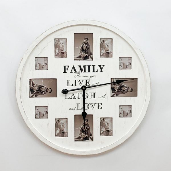 Circular Wall Clock - L2 x W60 x H60 cm