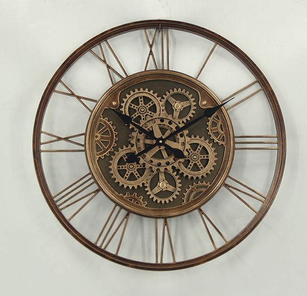 Gear Wall Clock - L7 x W62 x H62 cm