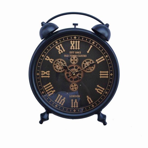 Gear Table Clock - L50 x W50 x H50 cm