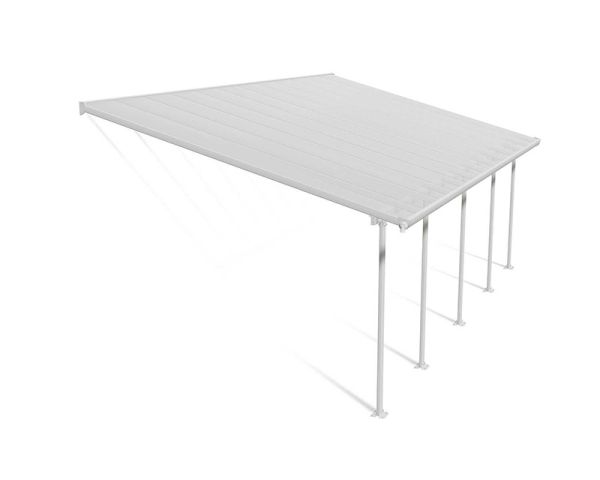 Patio Cover Feria 4M Deep 4X7.87 Clear - Polycarbonate - L787 x W385 x H305 - White