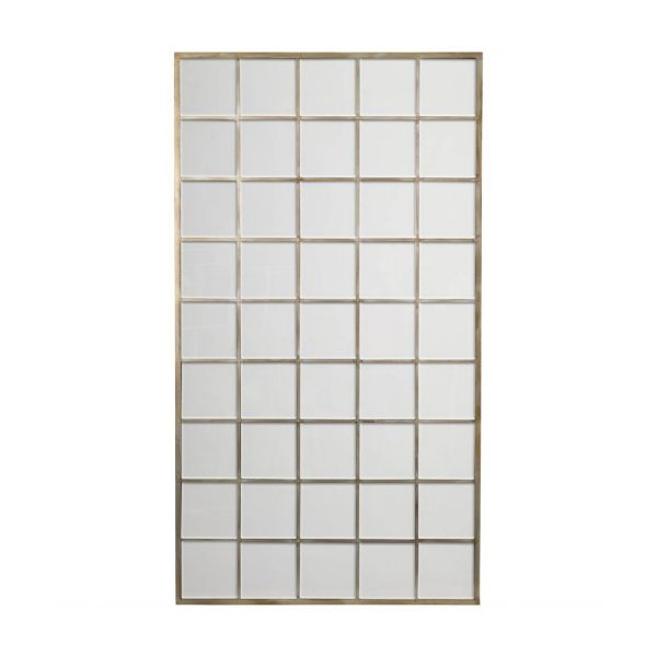 Blakely Floor Standing Leaning Mirror - MDF/Iron - L3.5 x W100 x H180 cm - Clear