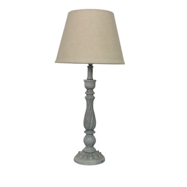 Lamp and Shade - L12 x W12 x H54 cm