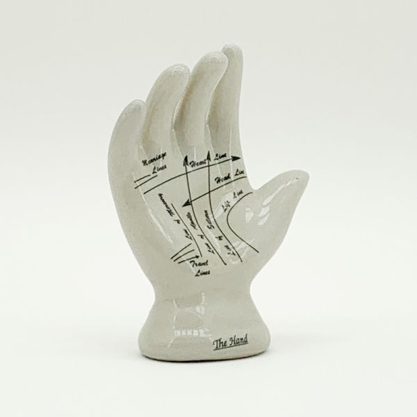 7 Inches Palmestry Hand Ornament - L8 x W8 x H17 cm