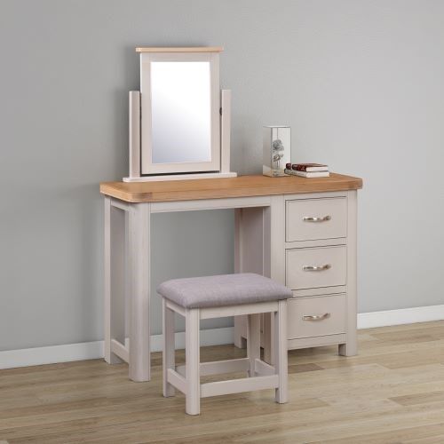 Bologna Painted Dressing Table Set - L40 x W110 x H79 cm