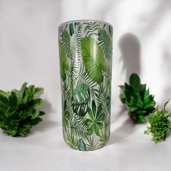 18 Inch Palm Leaf Umbrella Stand - L20 x W20 x H46 cm