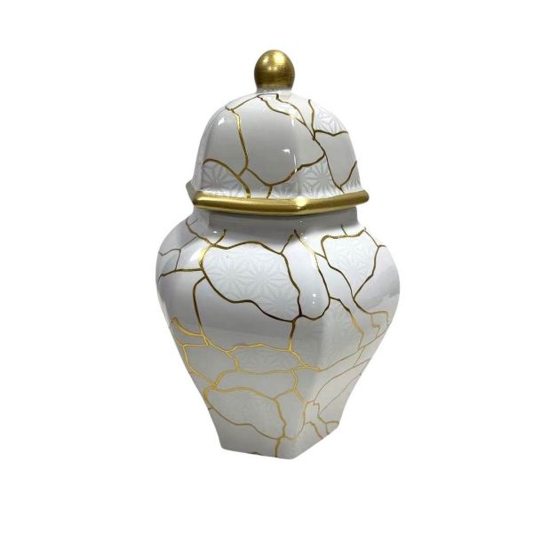 Ginger Jar - Ceramic - L16 x W16 x H26 cm