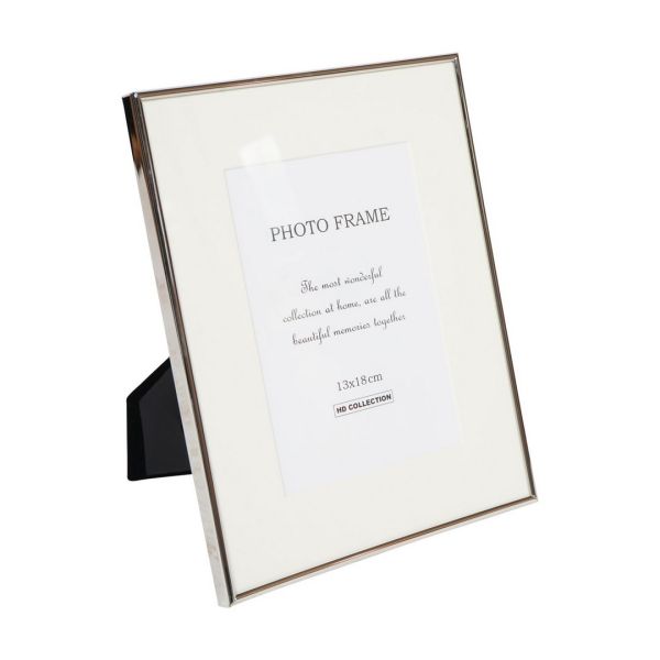 Pall Photo Frame 13x18cm - Iron - L1 x W20.5 x H25.5 cm - Silver