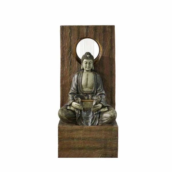 Halo Buddha Water Feature - L56 x W69 x H152 cm