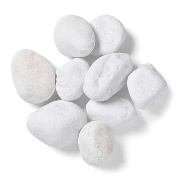 Dover Bulk Bag 850 kg - 50-70 mm White Premium Cobbles - L10 x W10 x H8 cm