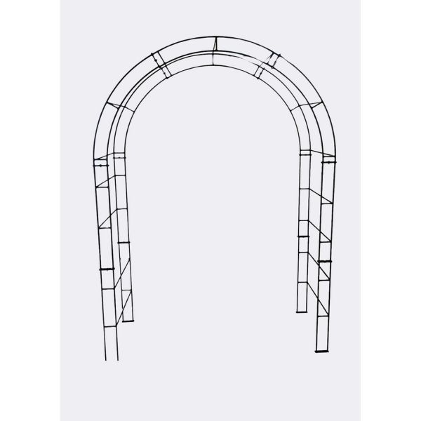 Paris Arch (Including Ground Spikes) - Bare Metal/Ready to Rust - L175 x W53 x H242 cm