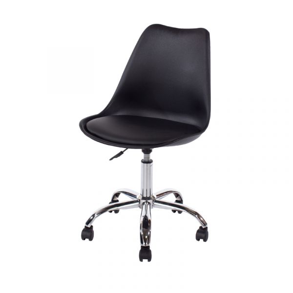 Aspen Home Studio Home Studio Chair With Upholstered Seat In Black 