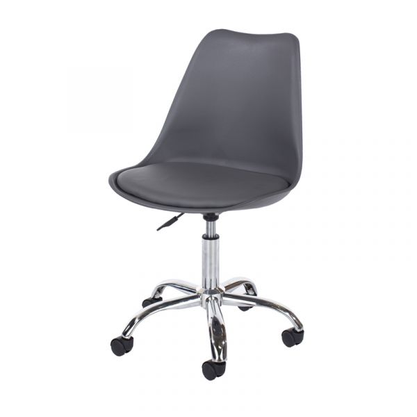 Aspen Home Studio Home Studio Chair With Upholstered Seat In Dk Grey