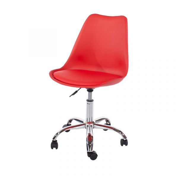Aspen Home Studio Home Studio Chair With Upholstered Seat In Red
