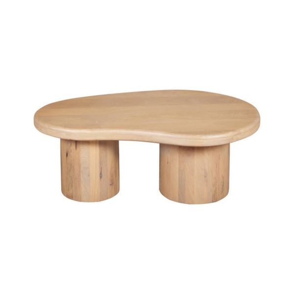 Austin Coffee Table - Solid Wood - L58 x W92 x H35 cm - Brown