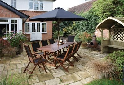 Bali Garden Furniture Set L210 x W100 x H74 cm